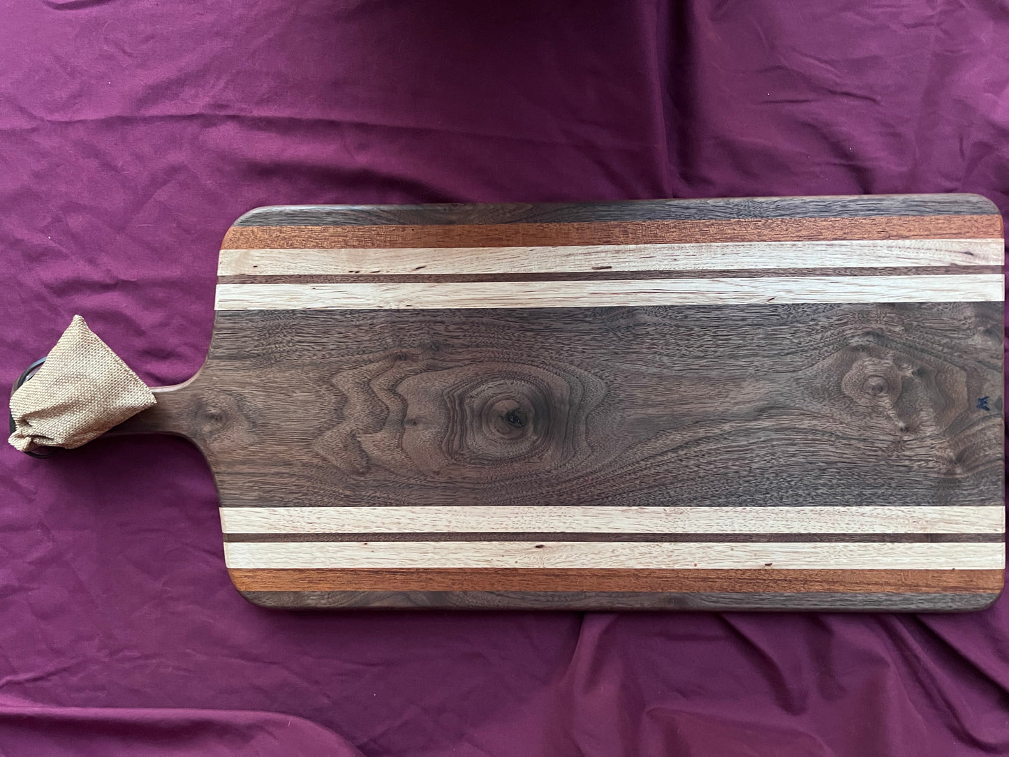 Charcuterie board Walnut, Pecan & Mahogany