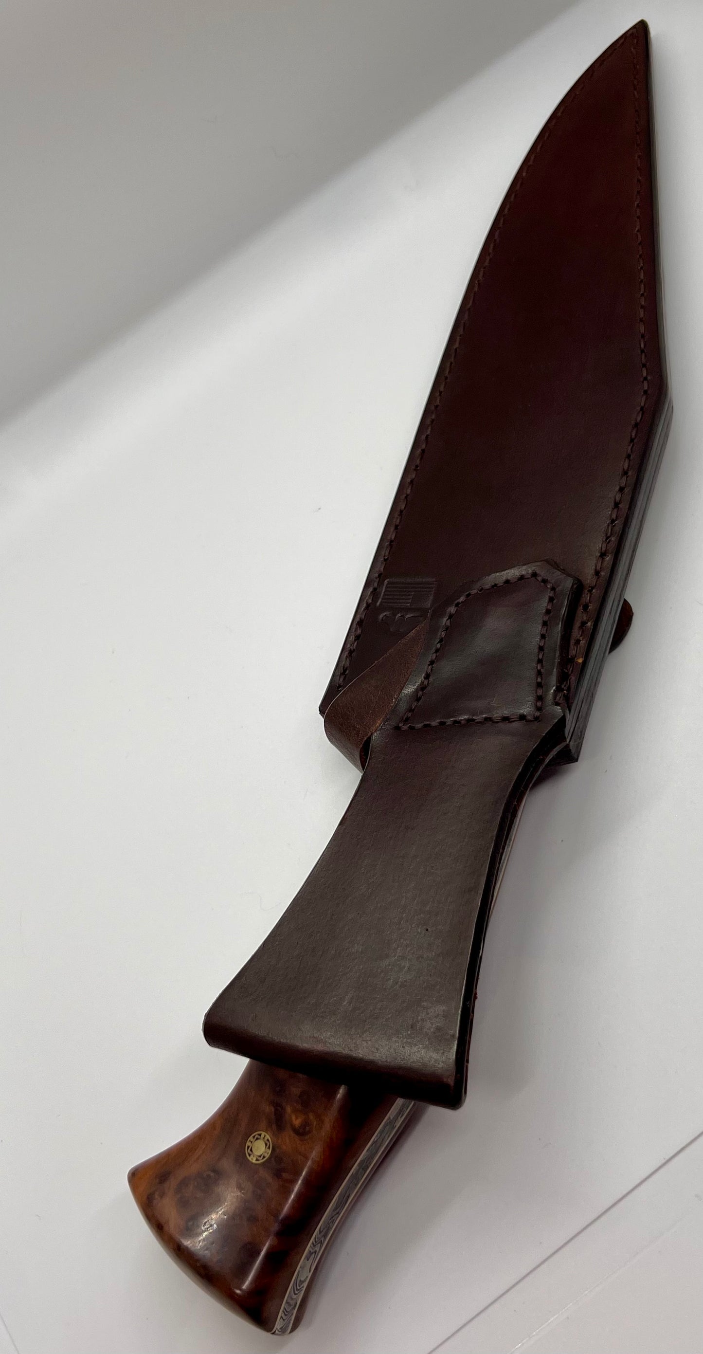Hand Forged Damascus 1080 15N20 Knife