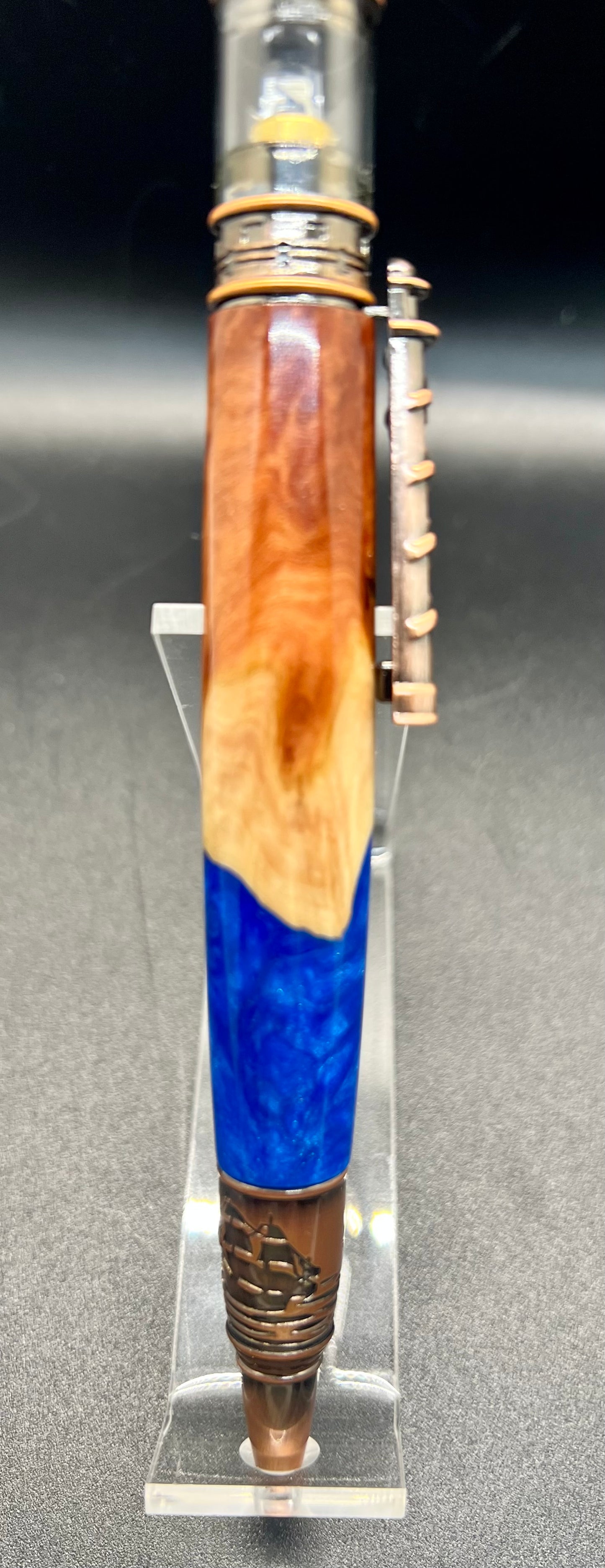 Lighthouse twist pen Burl and Resin
