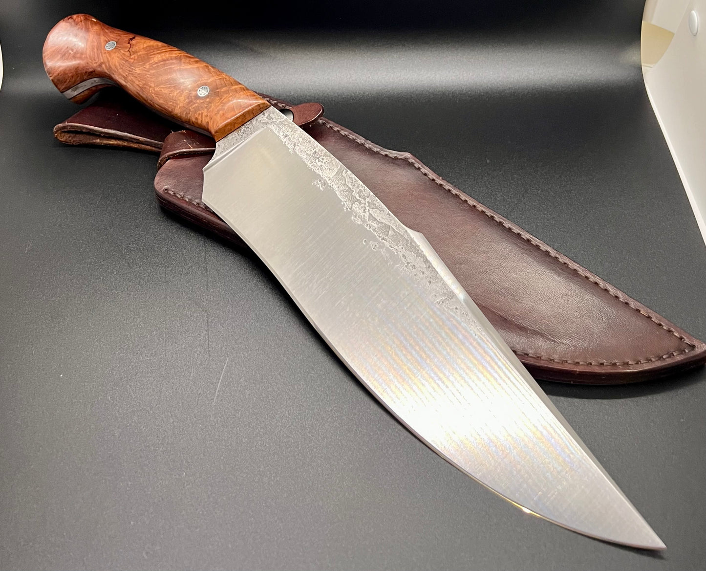 Hand Forged Knife 52100 Hardened Steel