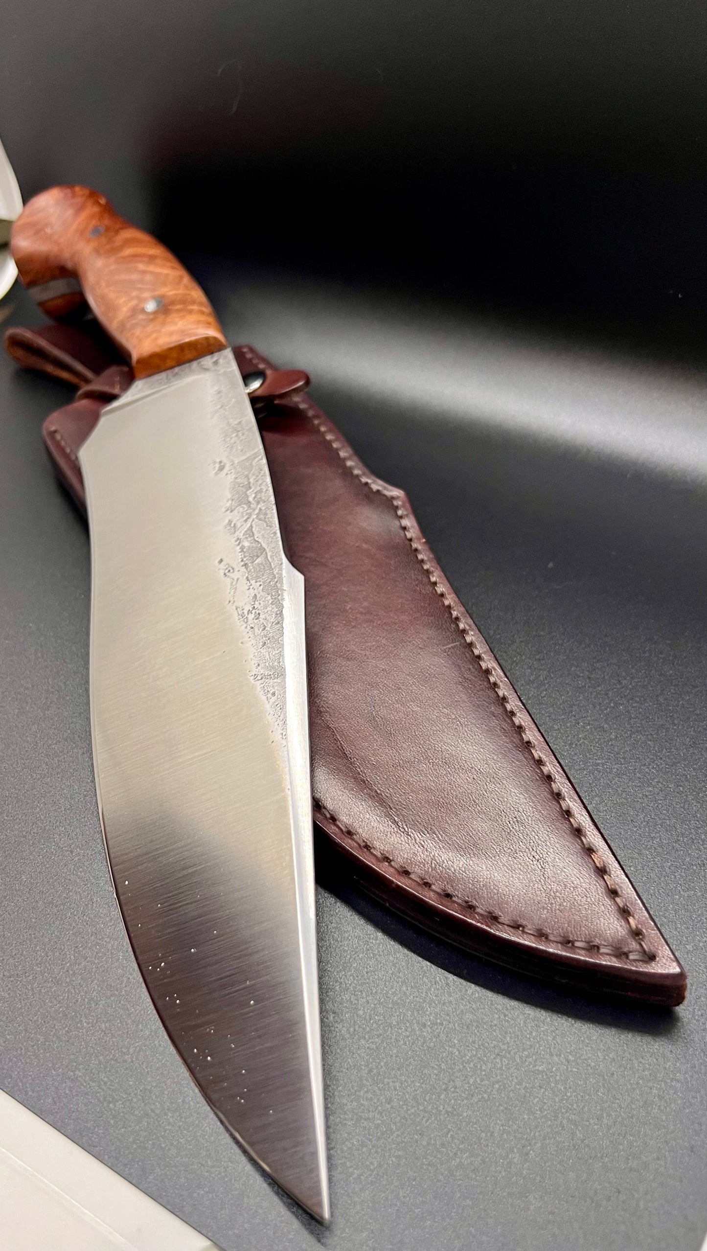 Hand Forged Knife 52100 Hardened Steel