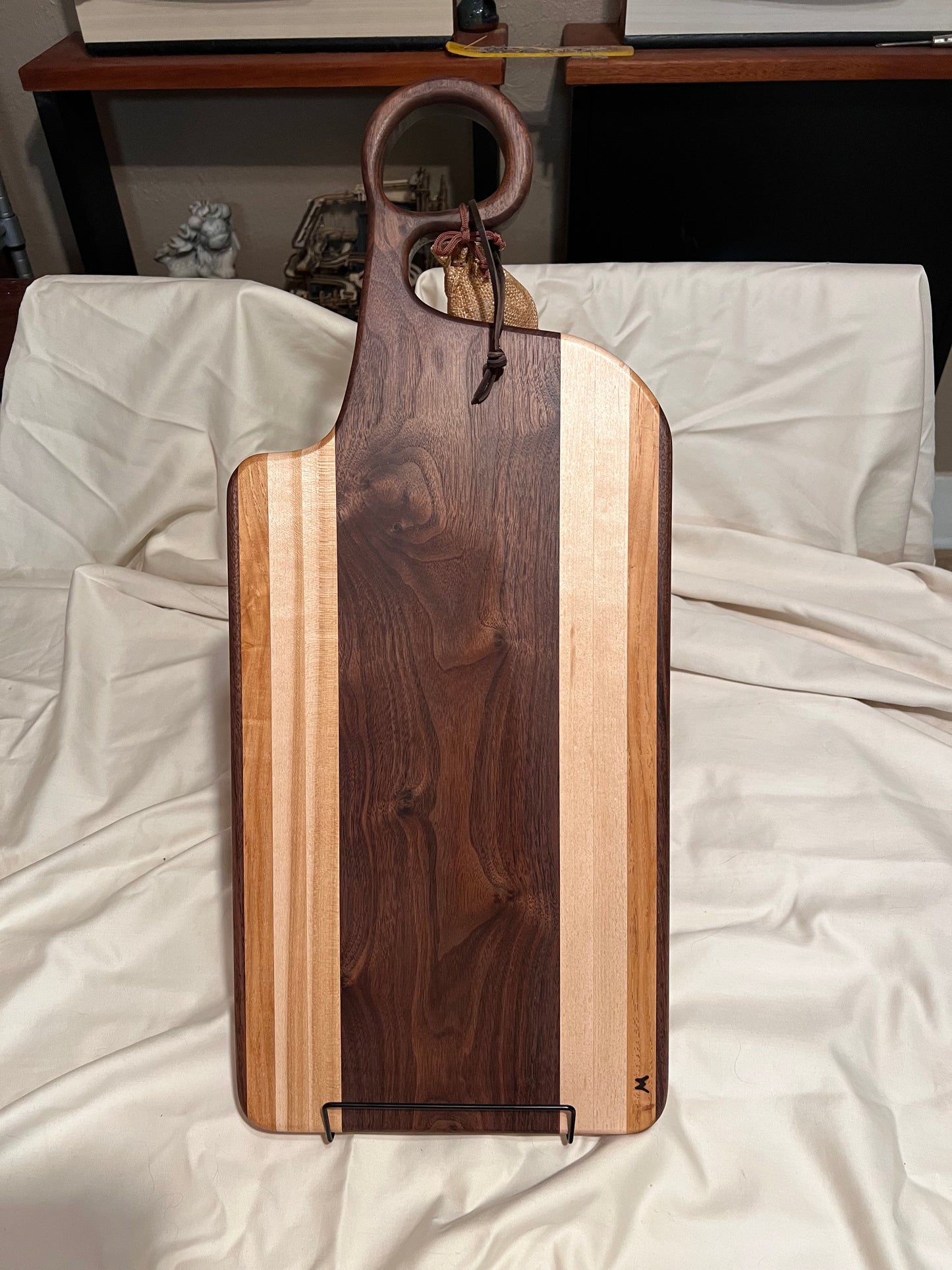 Charcuterie board Walnut, Pecan & Cherry
