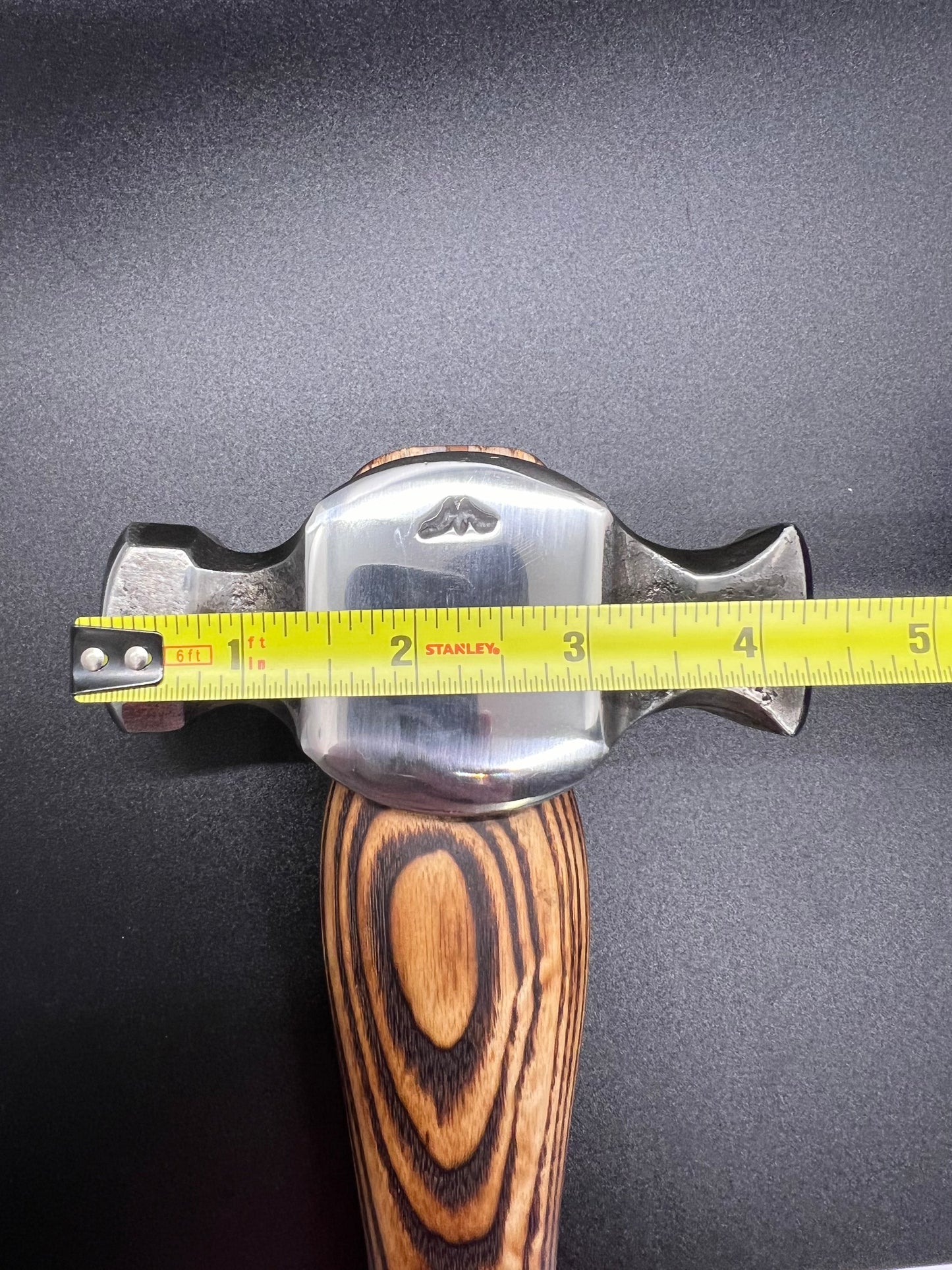 Hand Forged Rounding Straight Peen Hammer