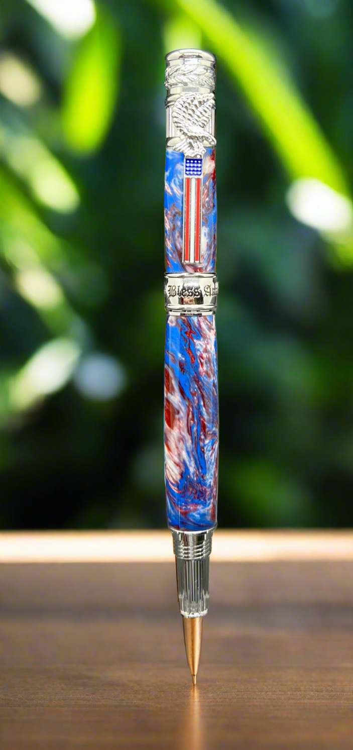 Patriotic American Flag Pen