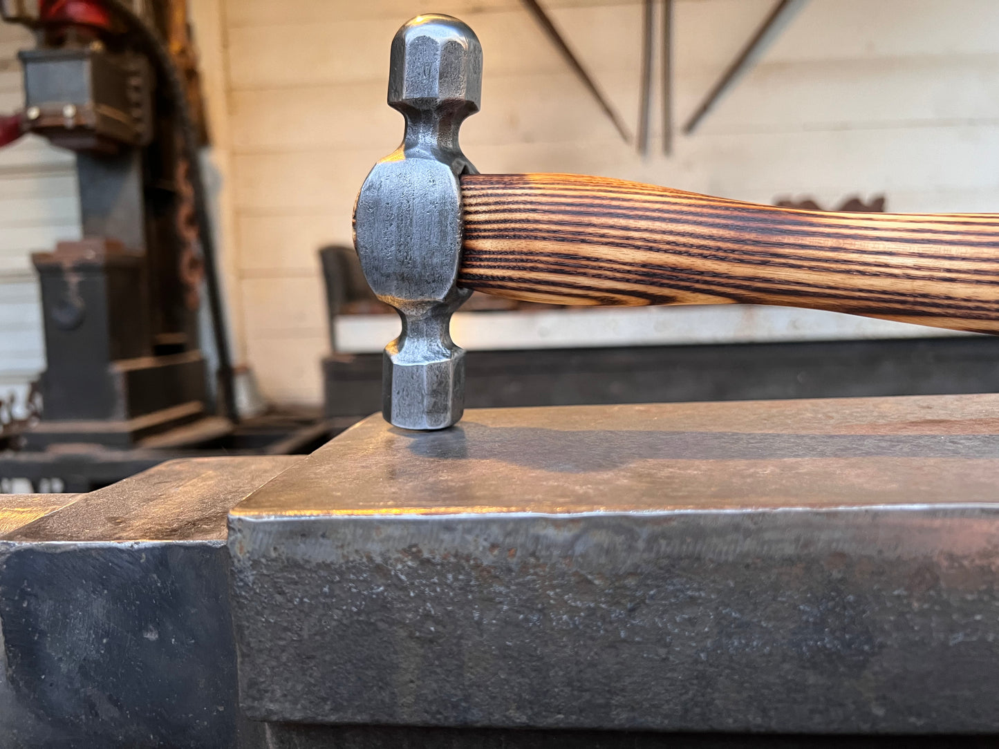 Blacksmith Ball Peen Hammer 4140 Steel