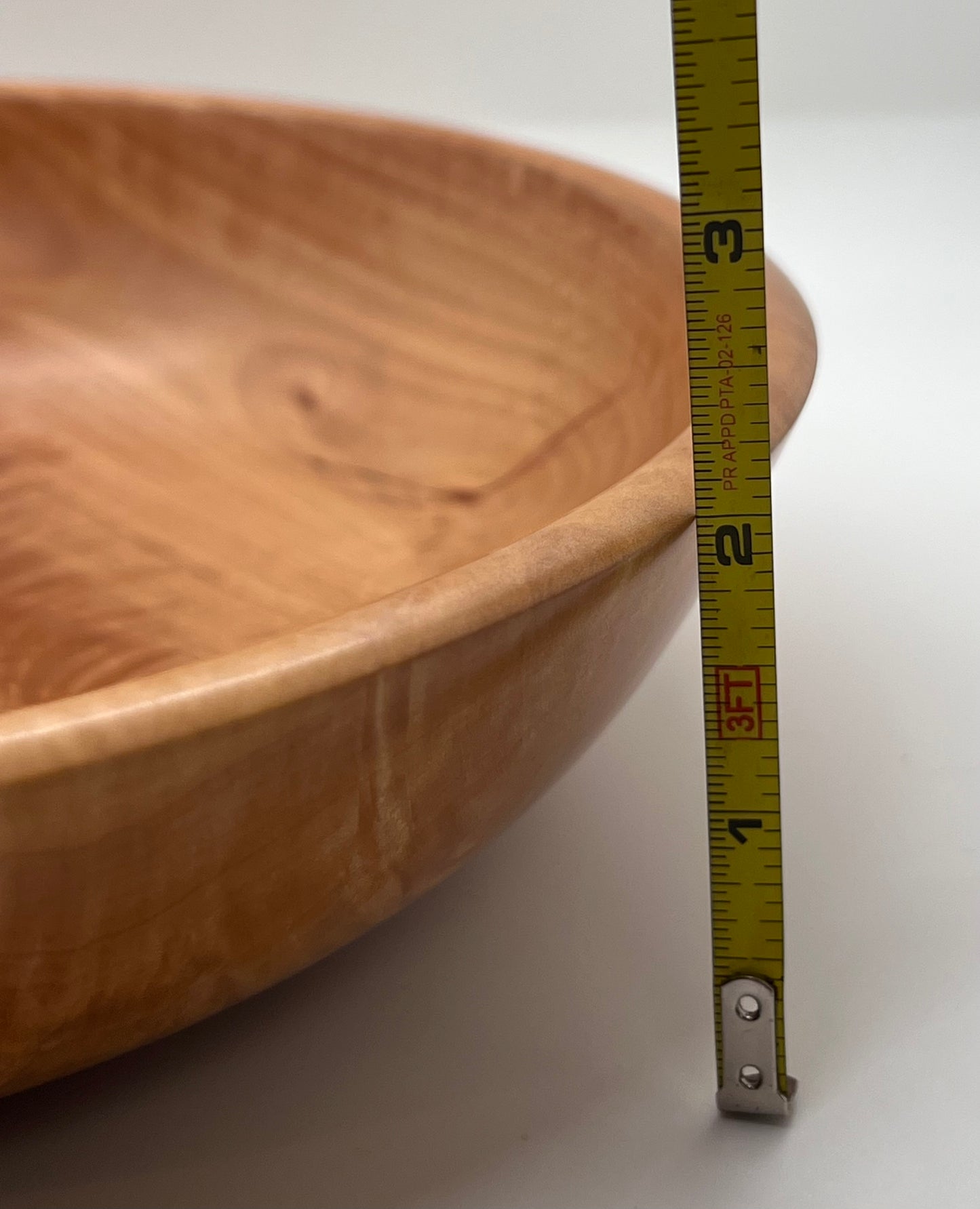 Hand turned Bradford Pear Bowl