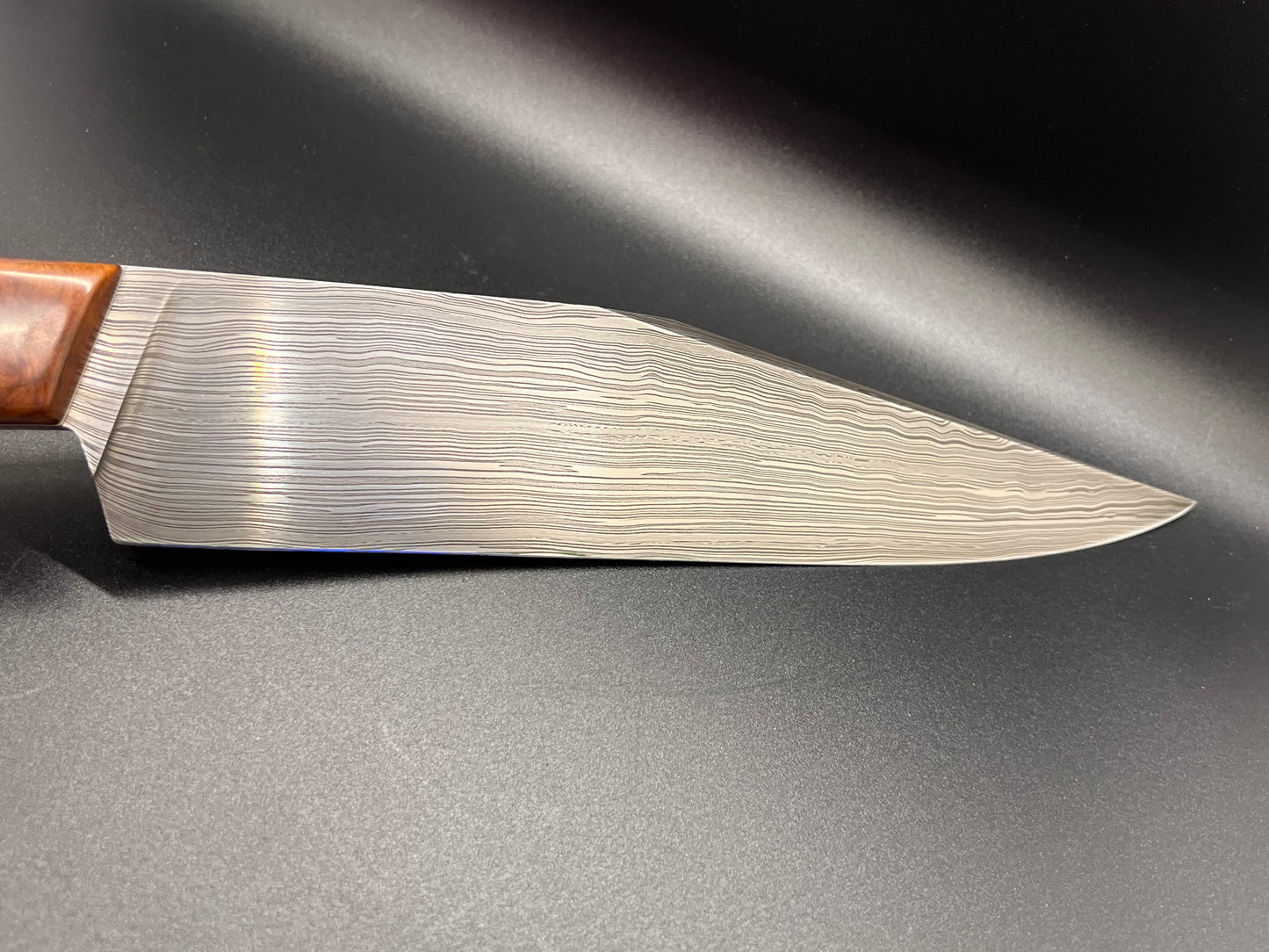 Hand Forged Damascus 1080 15N20 Knife