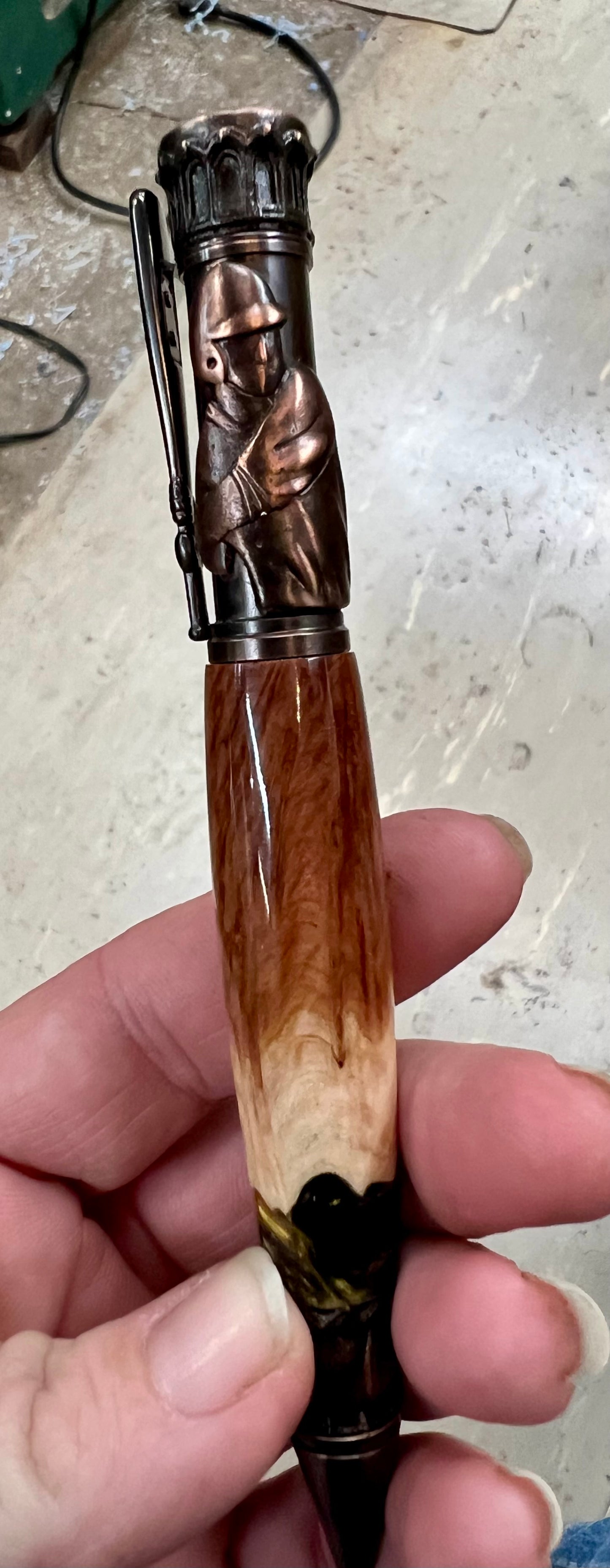 Baseball Bolt Action style Pen