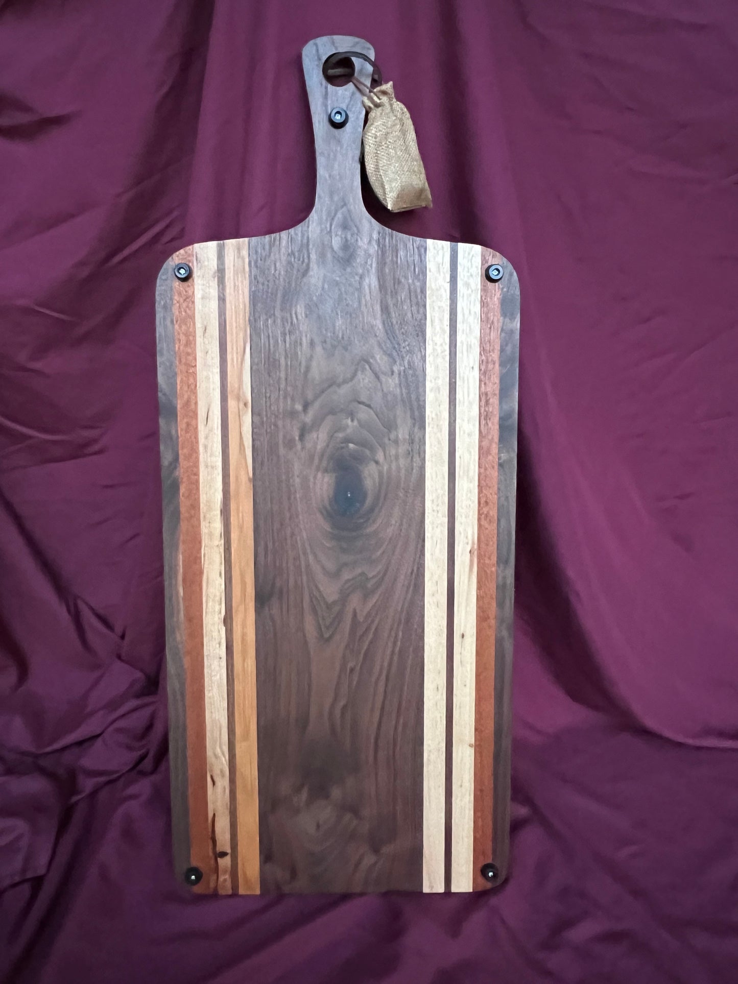 Charcuterie board Walnut, Pecan & Mahogany