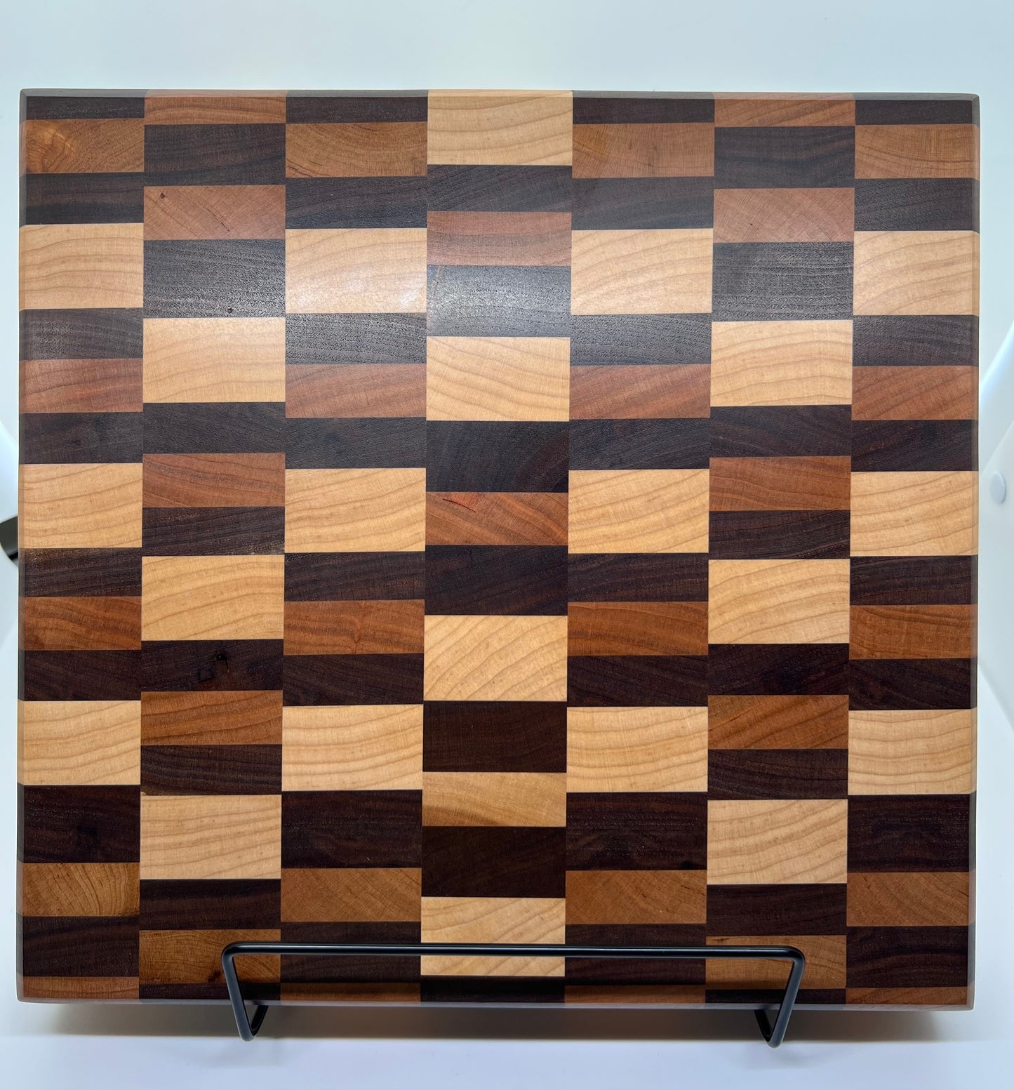 End Grain Cutting Board Walnut Maple Cherry Butcher Block Wood Cutting Board