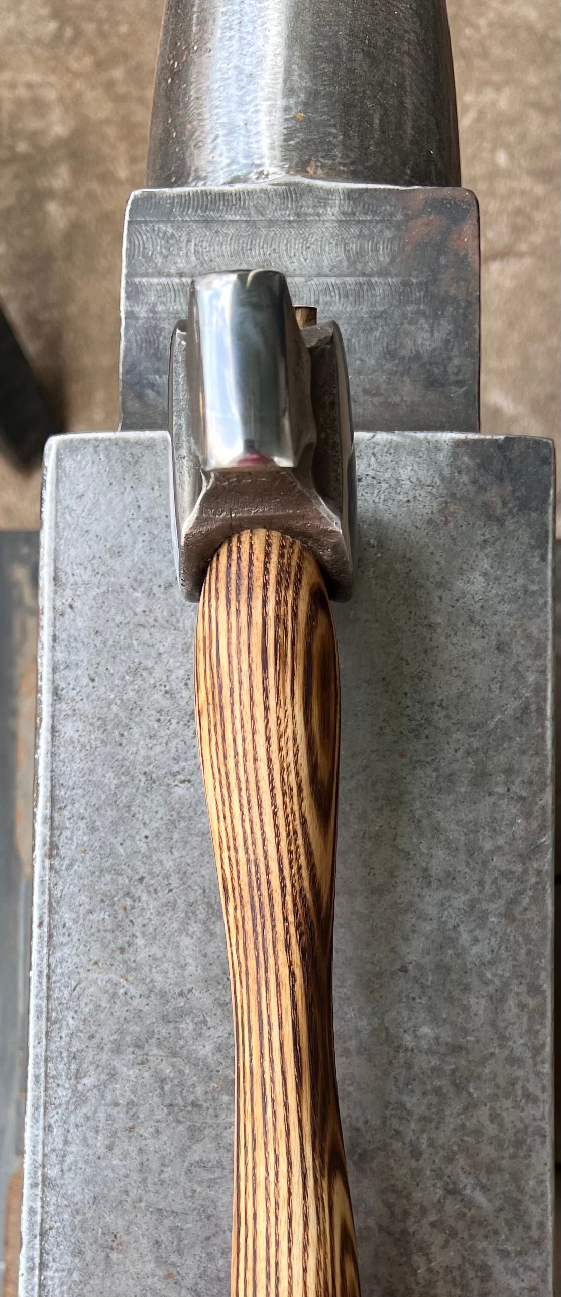 Hand Forged Rounding Straight Peen Hammer