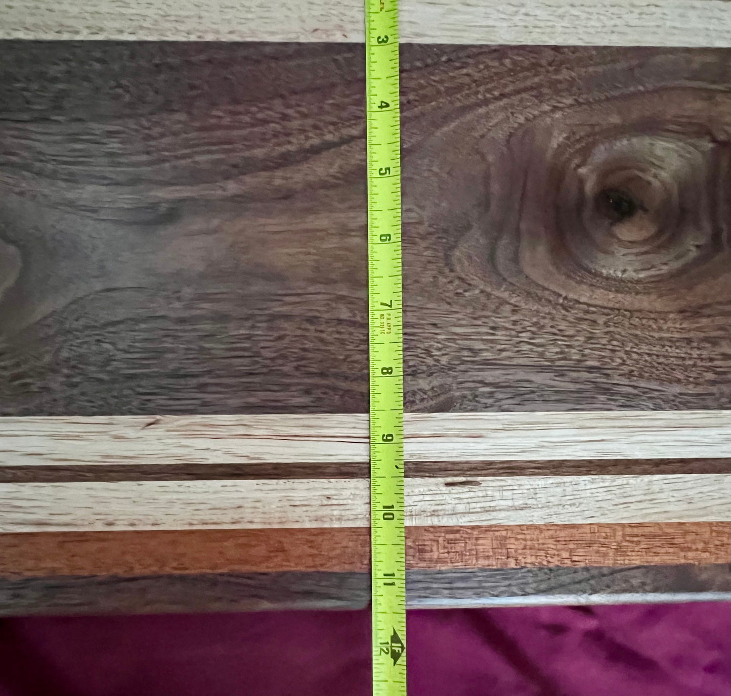 Charcuterie board Walnut, Pecan & Mahogany