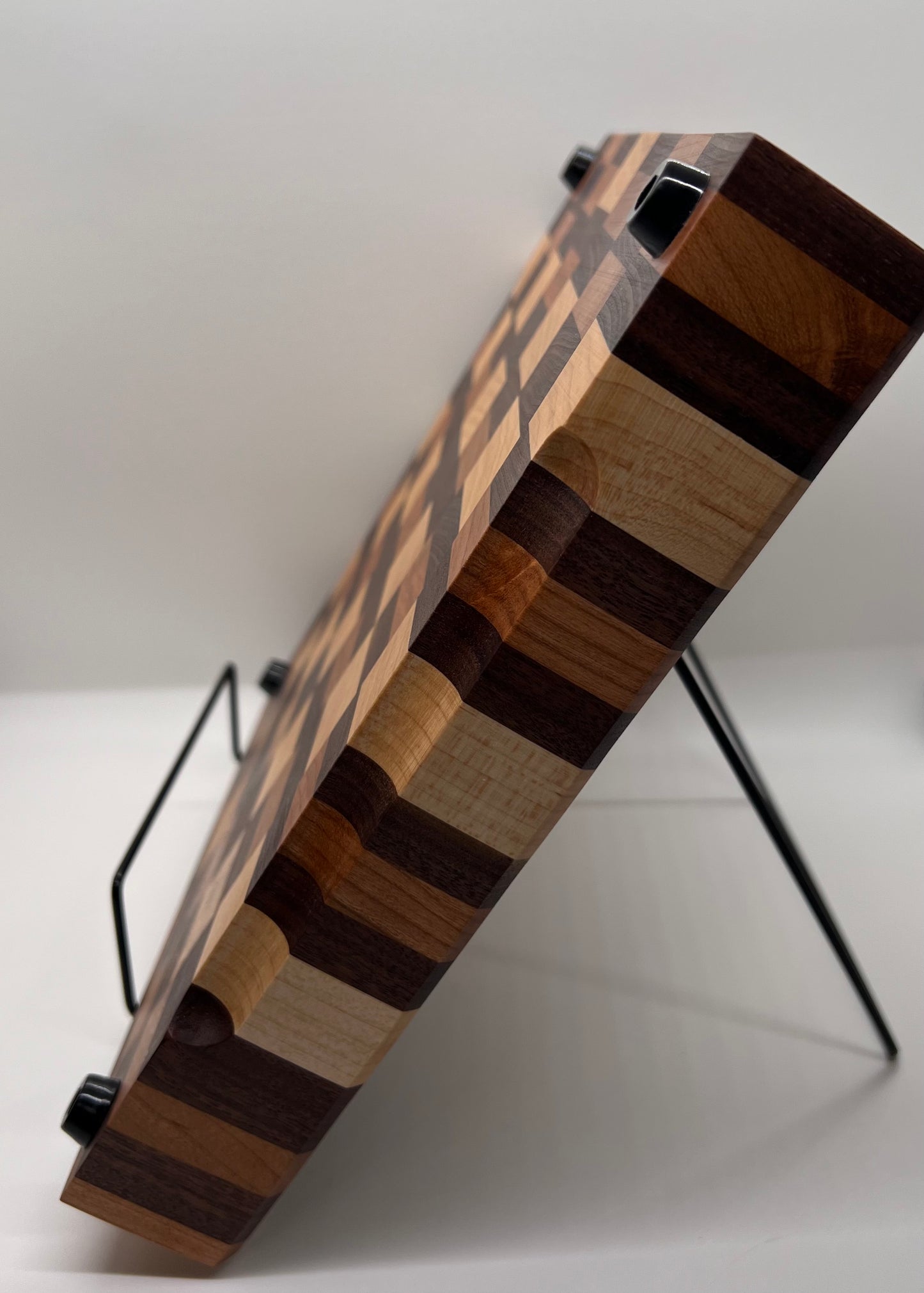 End Grain Cutting Board Walnut Maple Cherry Butcher Block Wood Cutting Board
