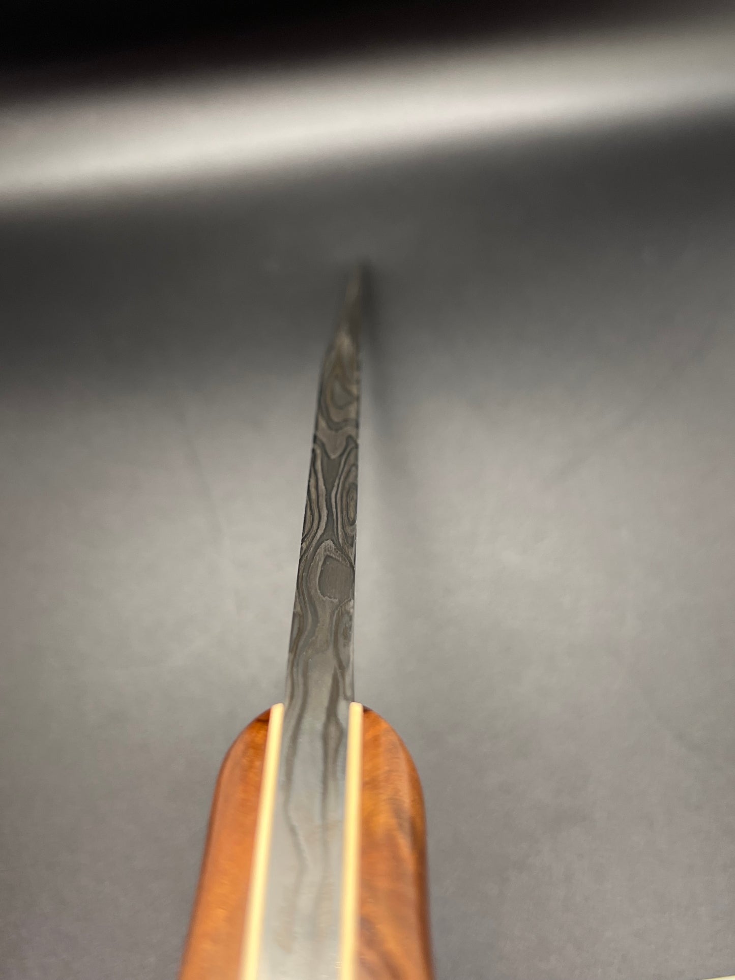 Hand Forged Damascus 1080 15N20 Knife