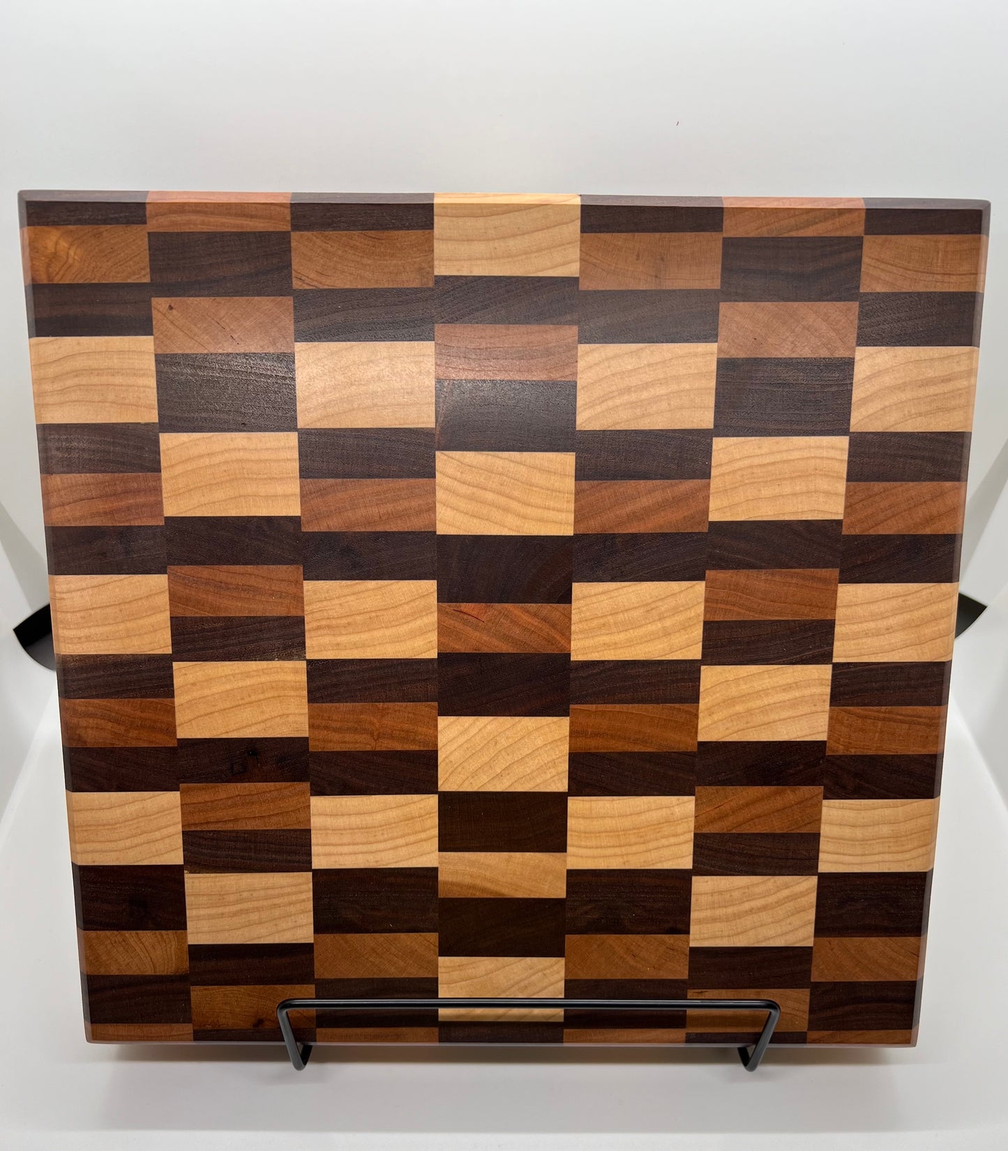 End Grain Cutting Board Walnut Maple Cherry Butcher Block Wood Cutting Board