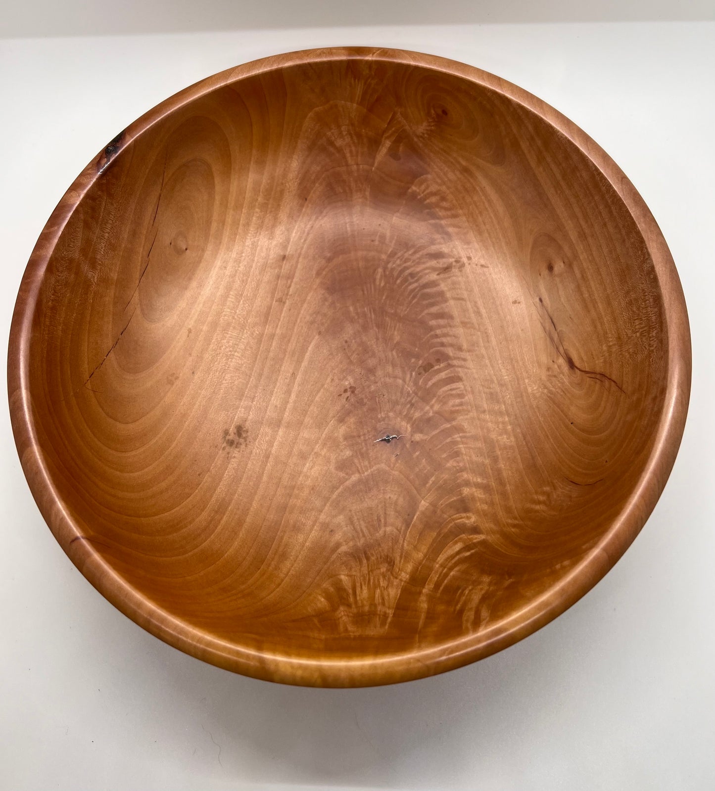 Hand turned Bradford Pear Bowl