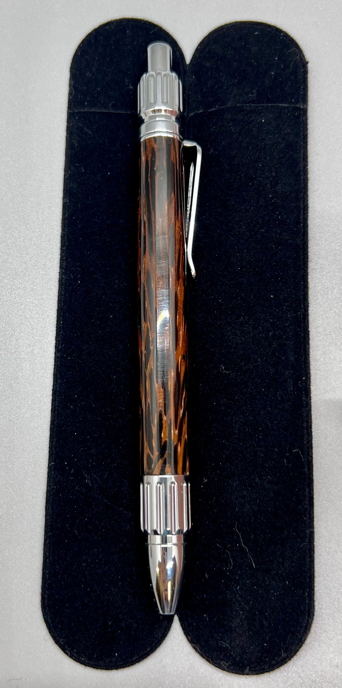 Black Palm Wood Classic Click Pen