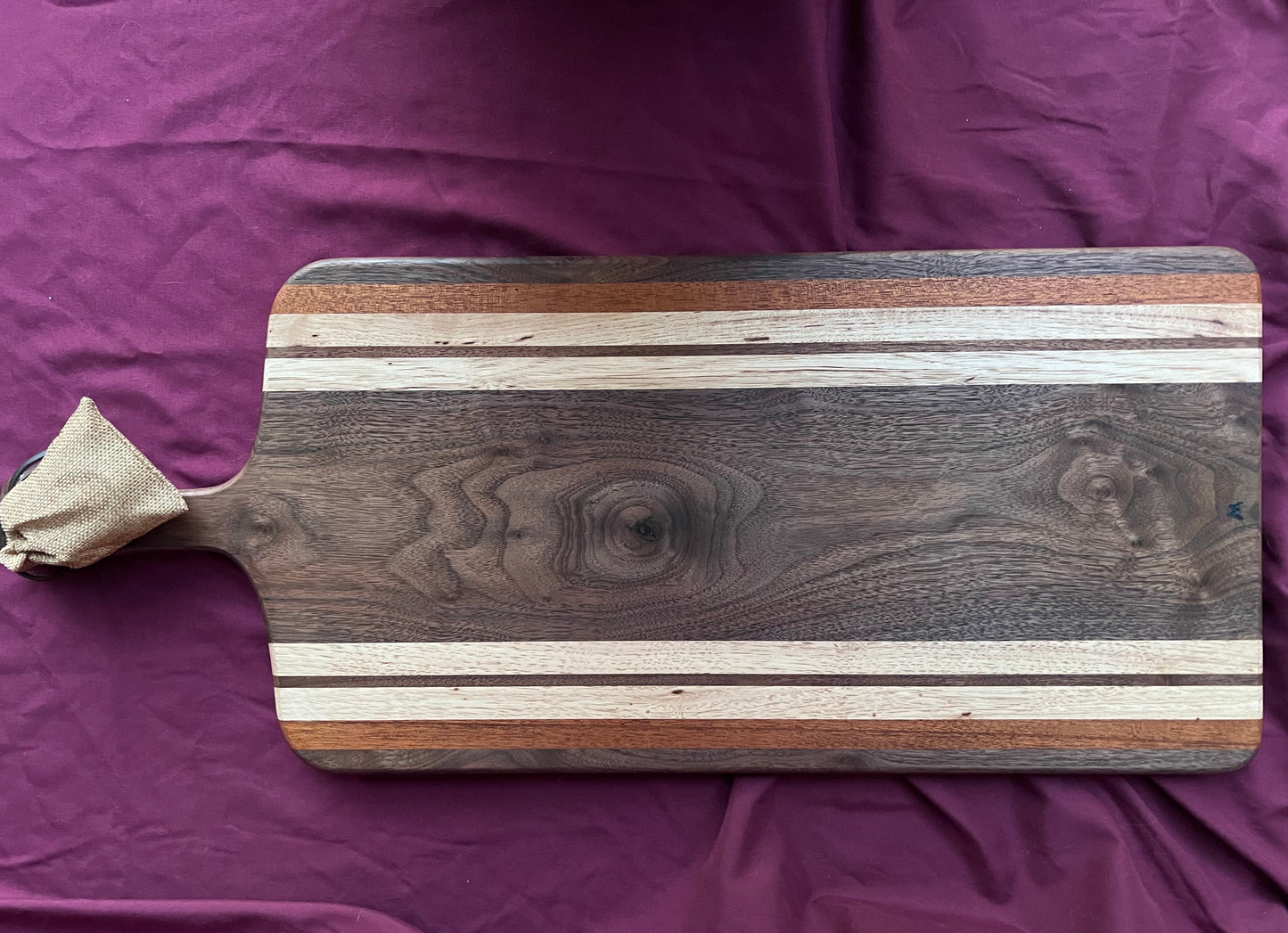 Charcuterie board Walnut, Pecan & Mahogany