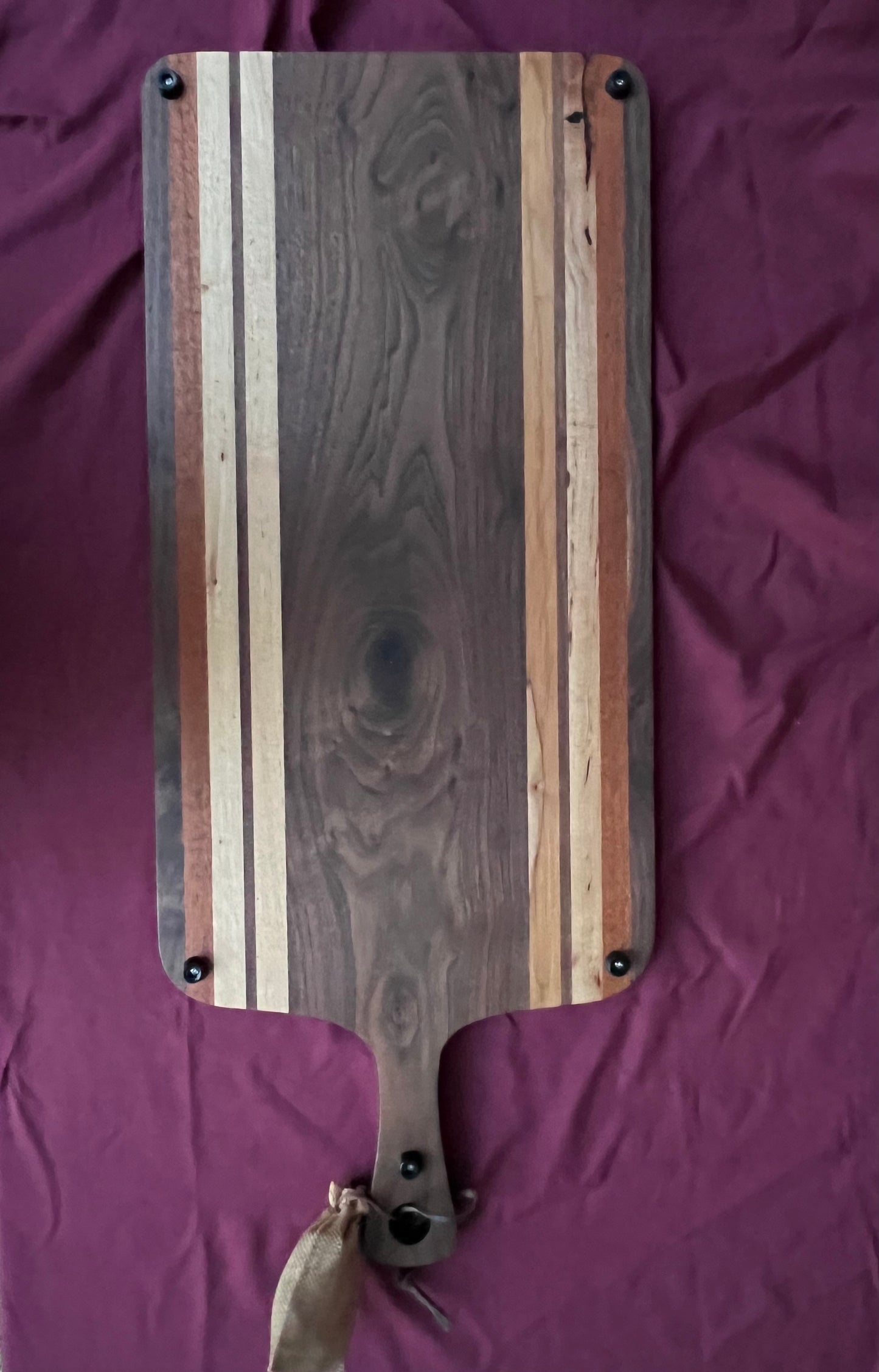 Charcuterie board Walnut, Pecan & Mahogany