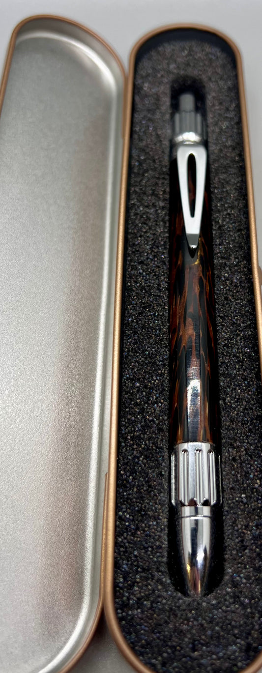 Black Palm Wood Classic Click Pen