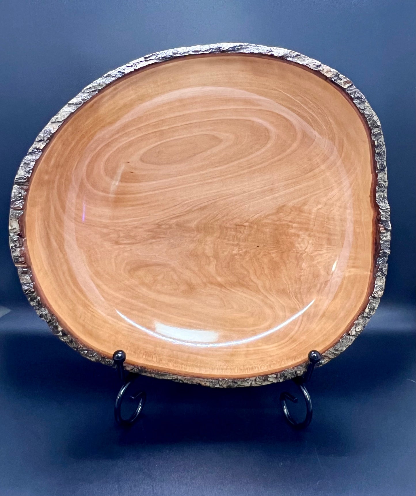 Hand turned Bradford Pear Bowl Live Edge Bowl