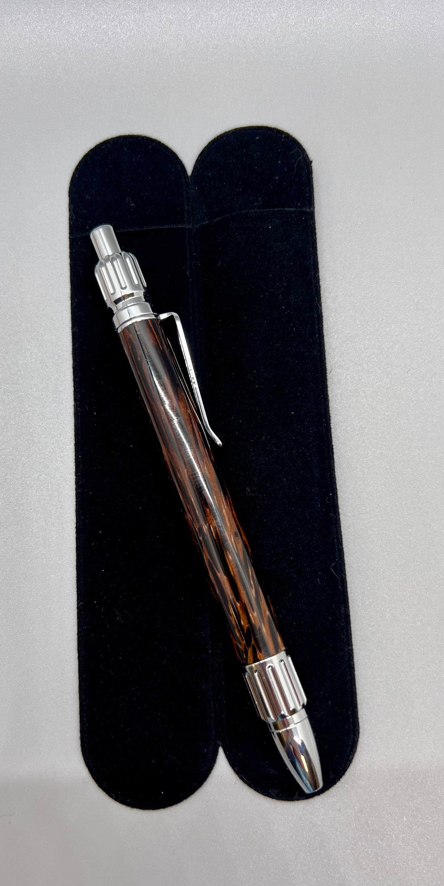 Black Palm Wood Classic Click Pen