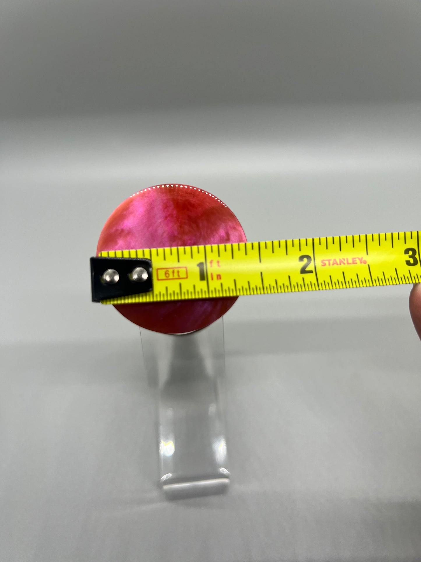 Bottle Stopper Cocobolo with magenta resin