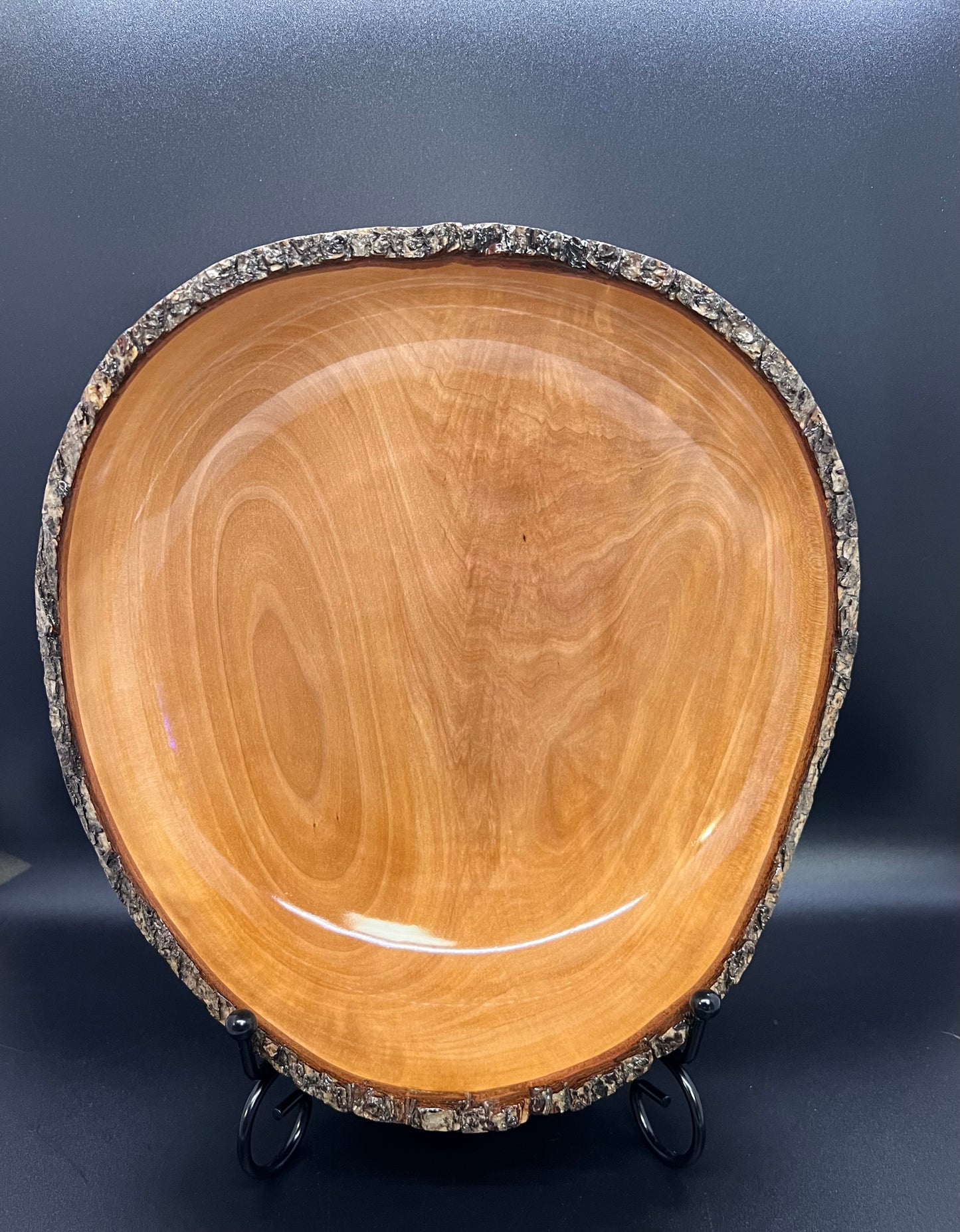 Hand turned Bradford Pear Bowl Live Edge Bowl