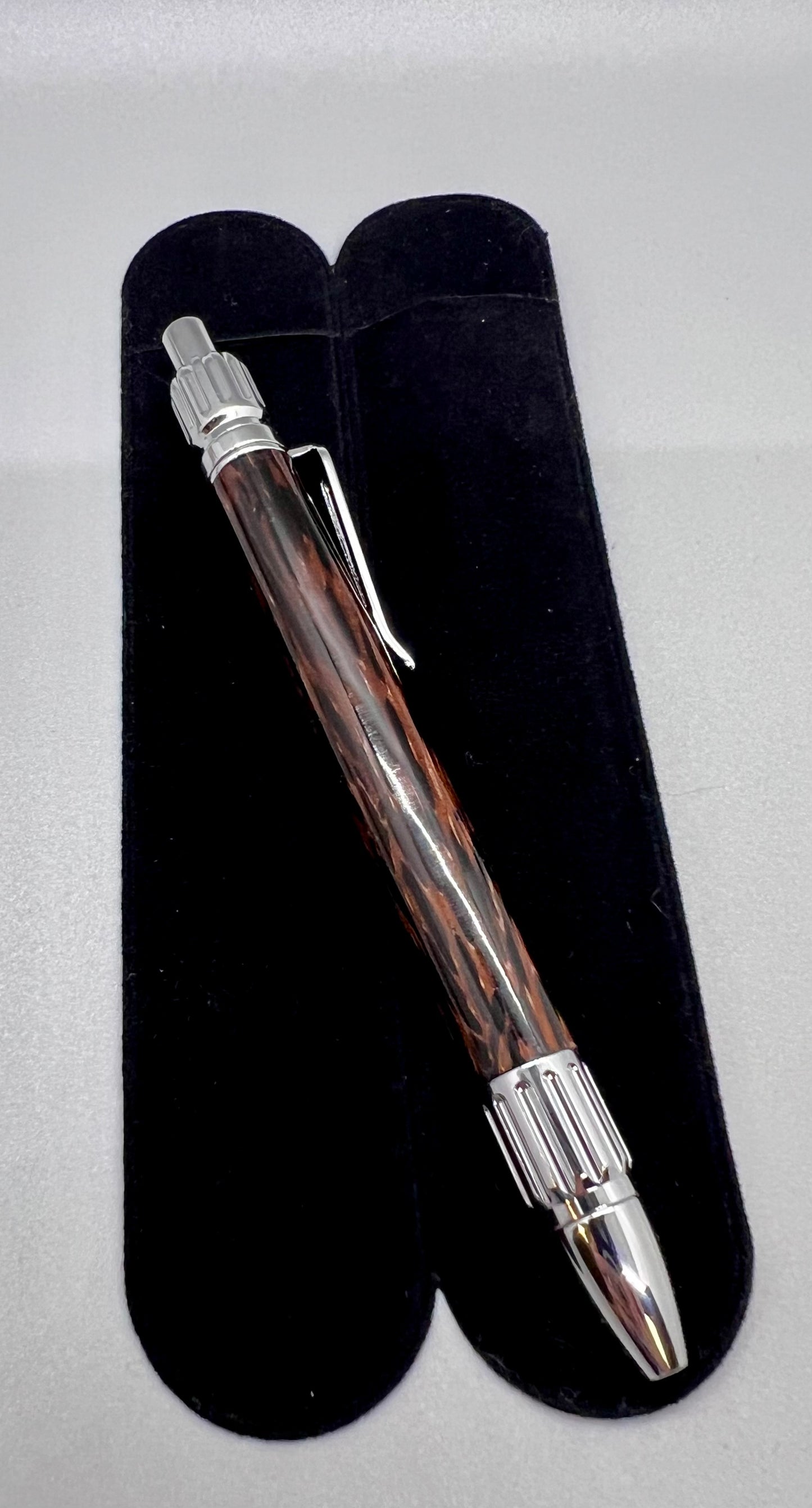 Black Palm Wood Classic Click Pen